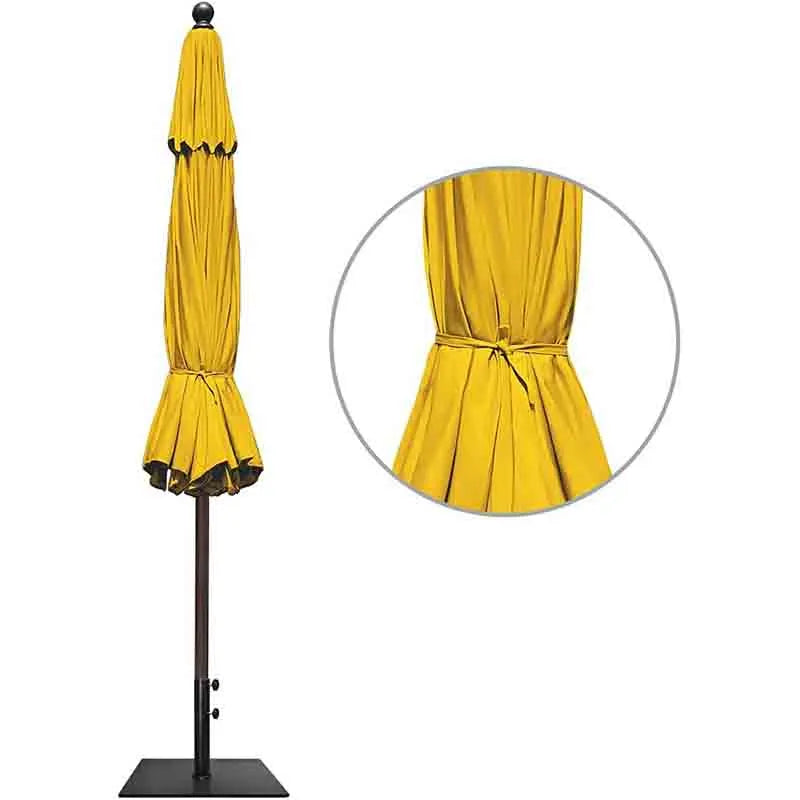 Yoobure 11Ft Market Umbrella Patio Outdoor Cylinder