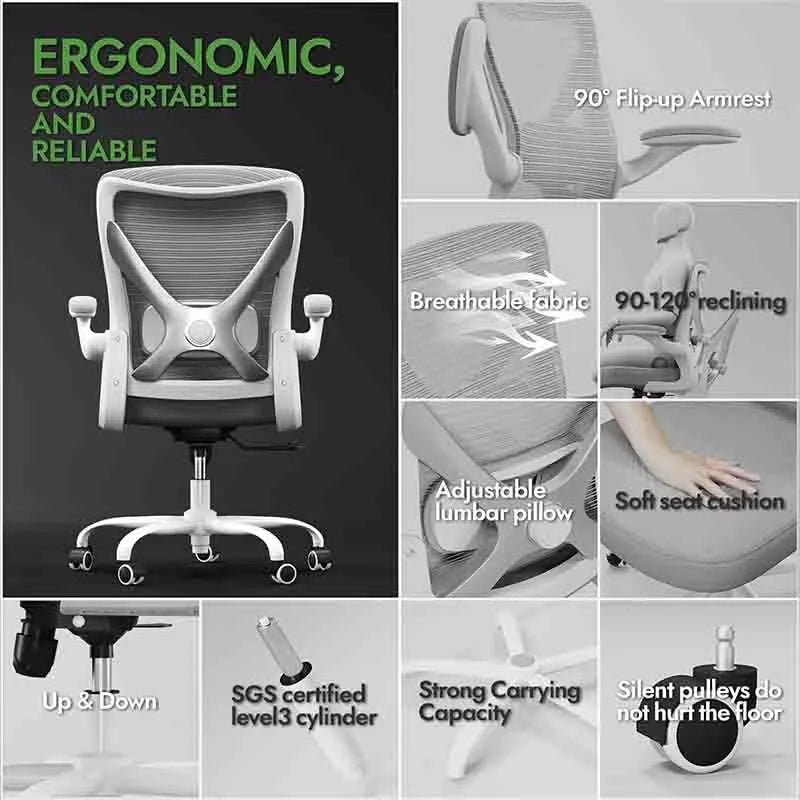 Yoobure Office Chair - X-Shaped Computer Desk Chair Comfy