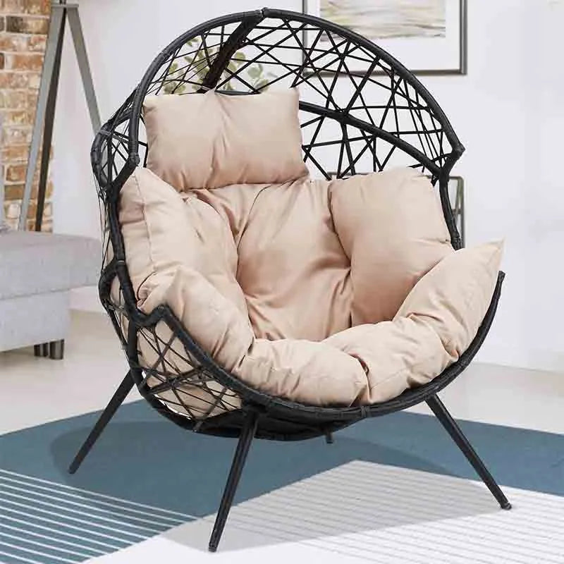Outdoor Wicker Egg Chair