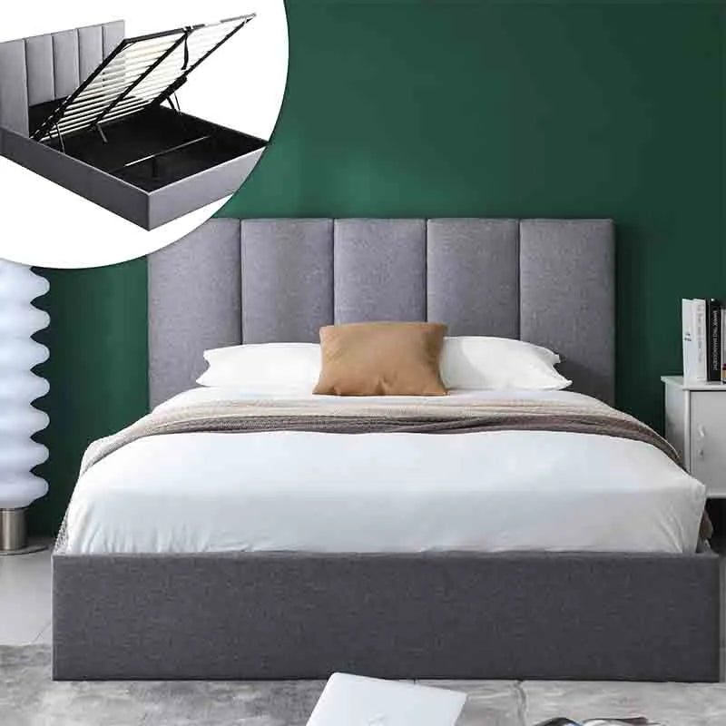 Yoobure Lift Up Storage Bed Full Size Upholstered Beds
