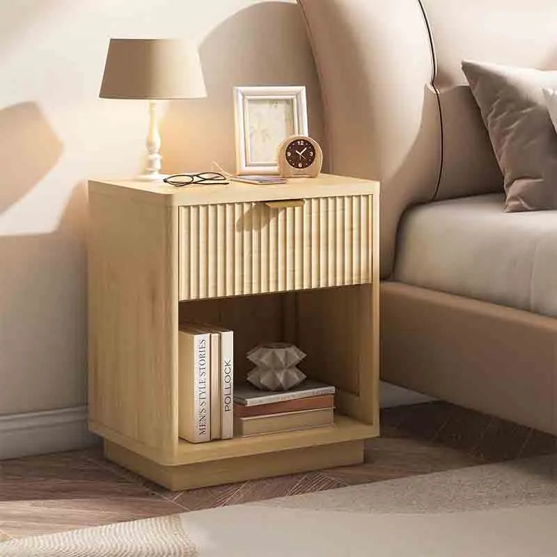 Wood Modern Night Stands for Bedroom