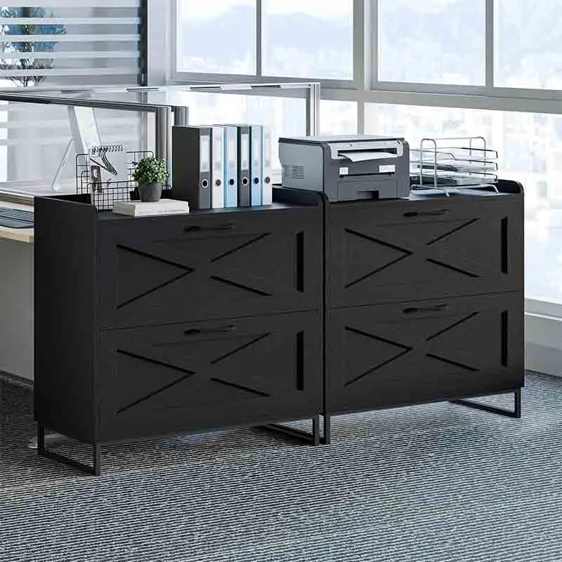 Yoobure Lateral File Cabinet with Charging Station