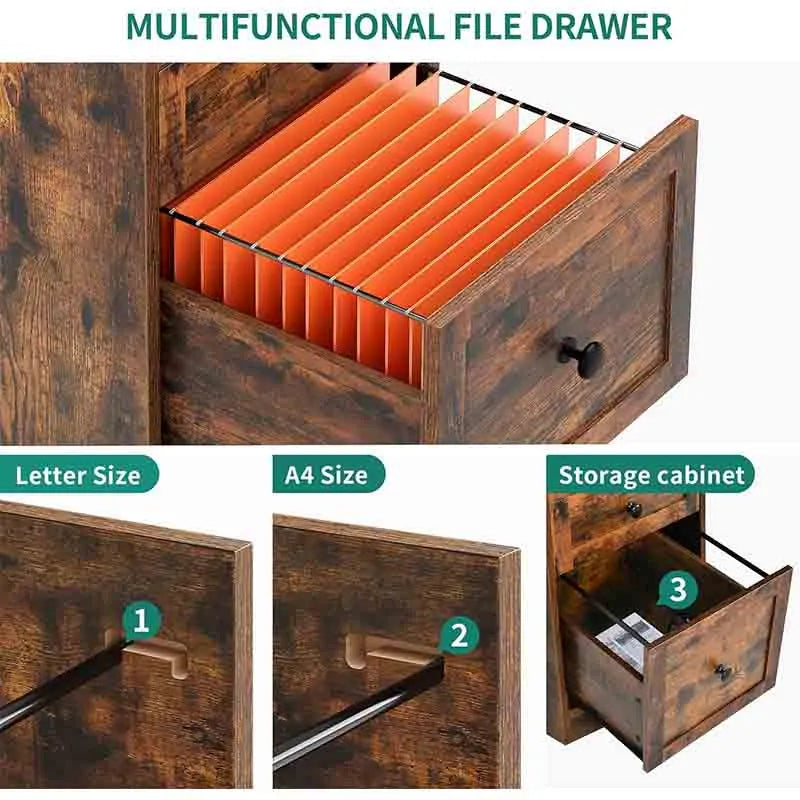 Yoobure 60" Corner Computer Desk with Power Outlets & Lift Top