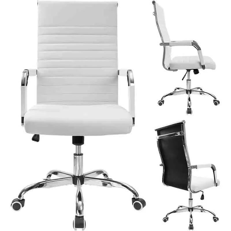 Yoobure Office Desk Chair Mid-Back Adjustable Swivel Chair