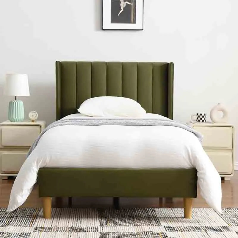 Velvet Twin Bed Frame