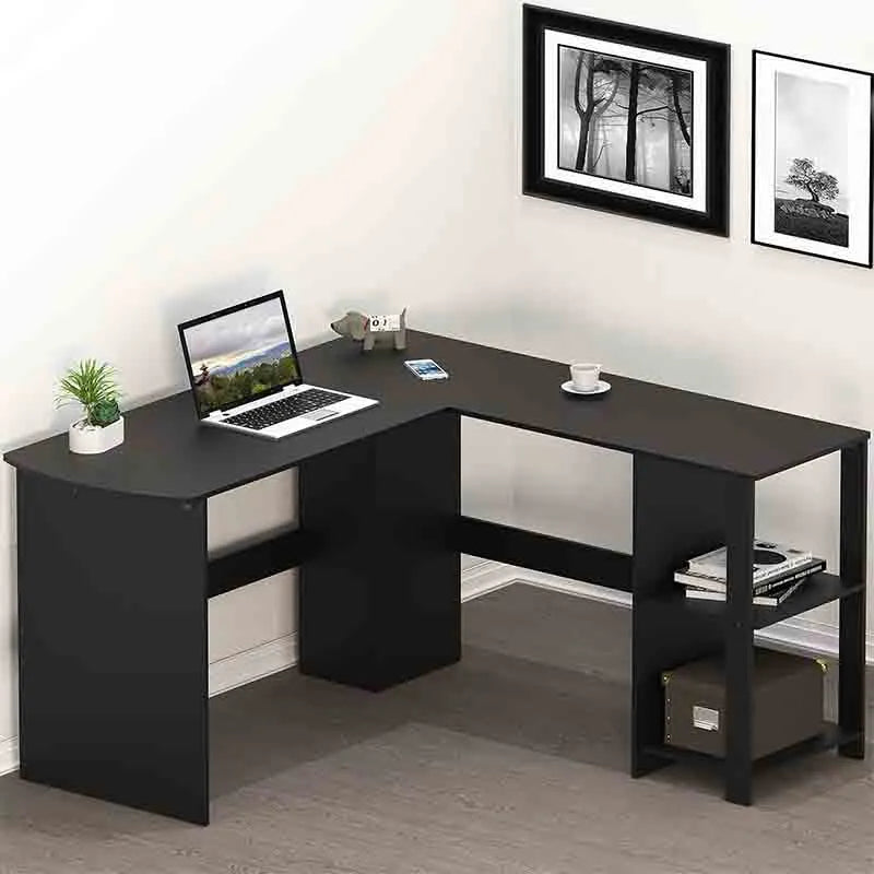 Yoobure L-Shaped Home Office Wood Corner Desk