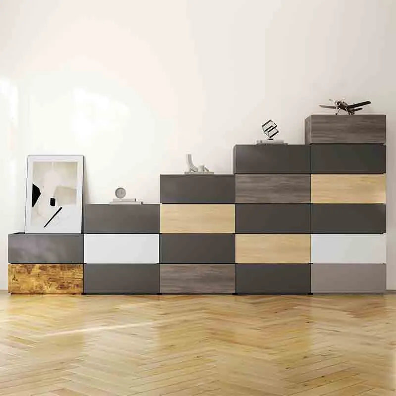 Yoobure Modern Nightstand Stackable Storage Drawers