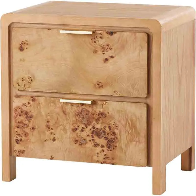 Wood Retro Bedside Table