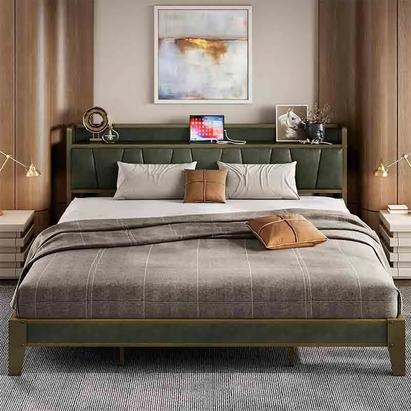 Green King Bed Frame