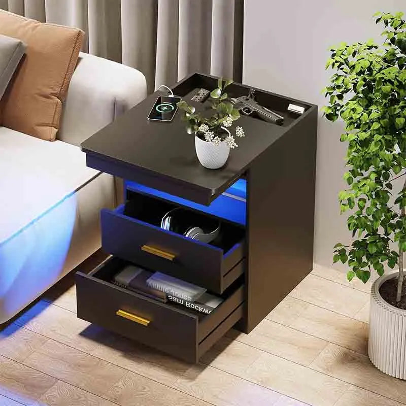 Yoobure Night Stand with USB & Type-C Port
