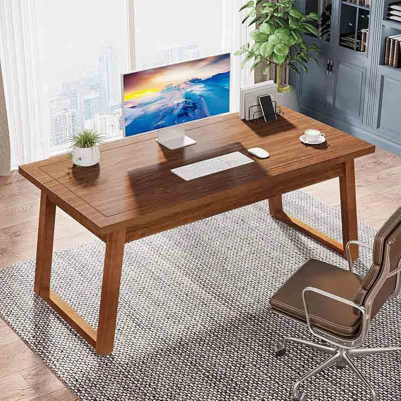 Yoobure Home Office Wooden Computer Desk with Drawer