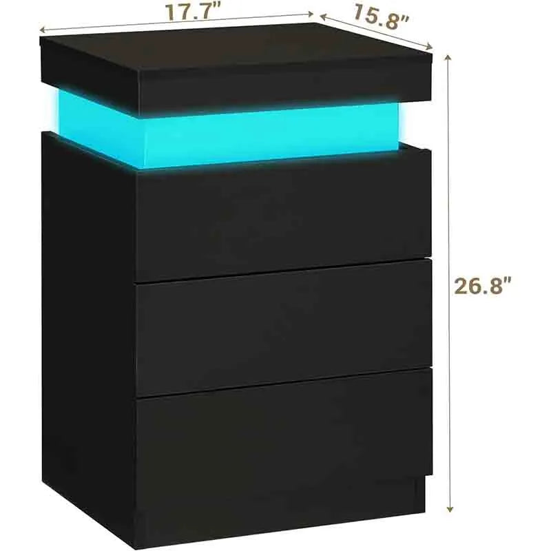 Yoobure Night Stand with Sliding Top