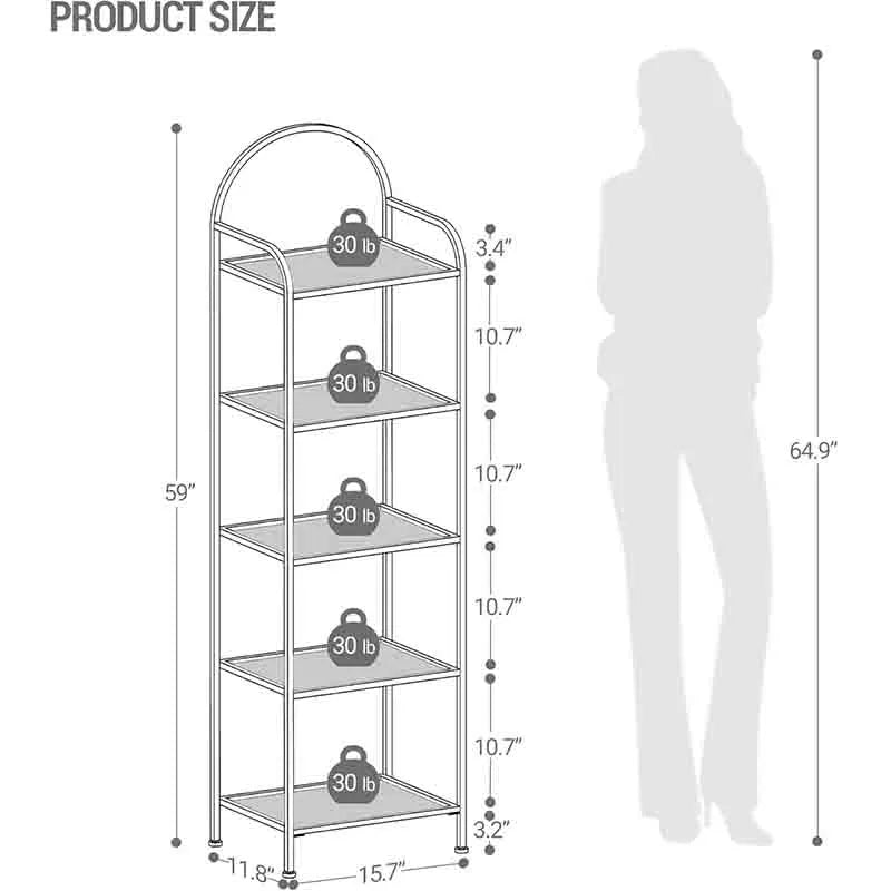 Yoobure Tempered Glass Bookshelves