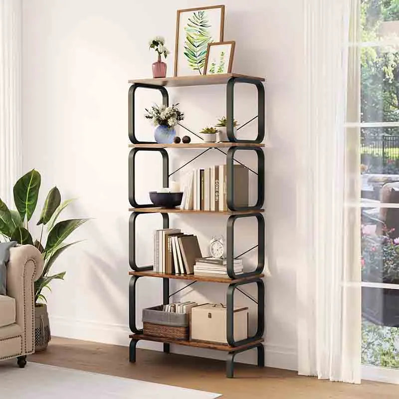 Yoobure Book Shelf, 5 Tier Bookcase, Modern Tall Bookshelf – Yoobure Home