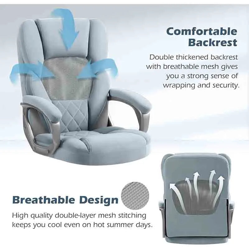 Yoobure Home Office Chair Ergonomic Desk Chair with Wheels