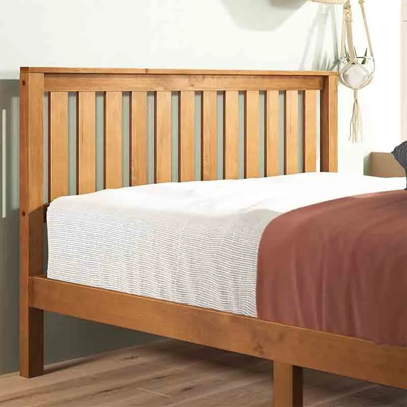 Yoobure Alexia Wood Platform Queen Size Bed Frame
