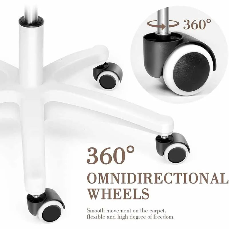 Yoobure Cute Office Chair, White