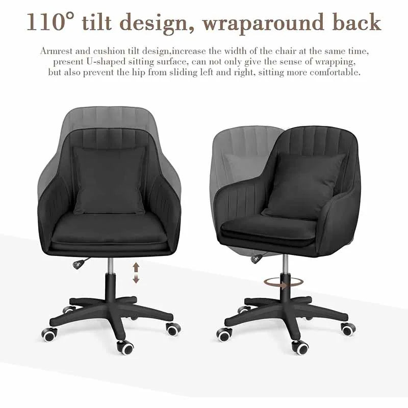 Yoobure Cute Office Chair, Black