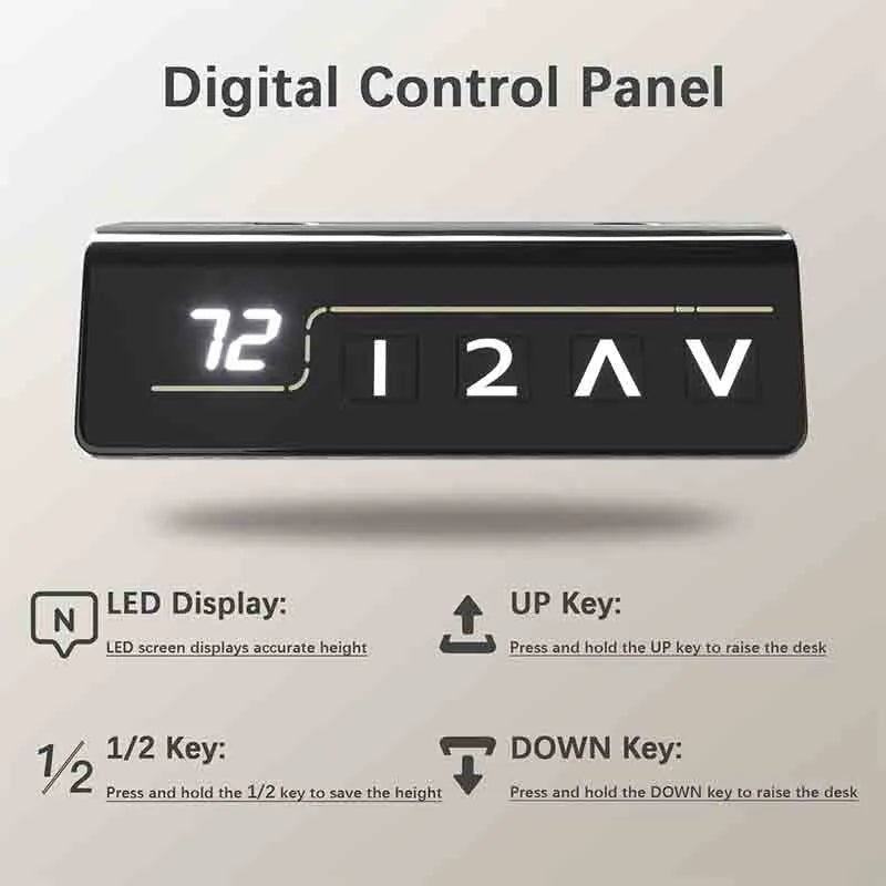 Yoobure Electric Height Adjustable Standing Desk