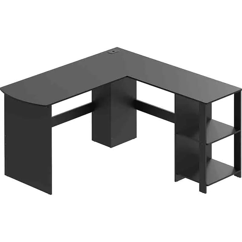 L-Shaped Home Office Wood Corner Desk