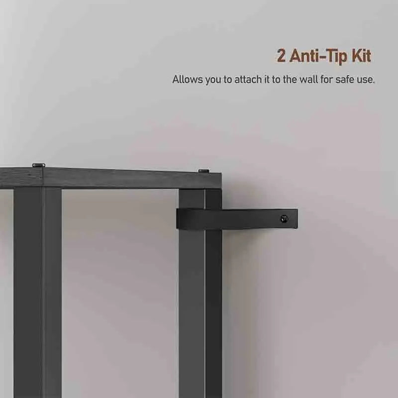 Yoobure 6 Tier Bookcase and Bookshelf, Narrow Book Shelf