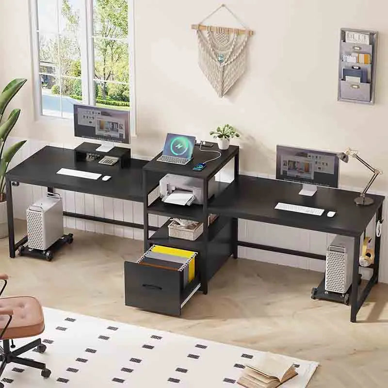 98" 2 Person Office Desk