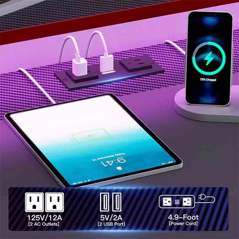 Yoobure L Shaped 79" Gaming Desk