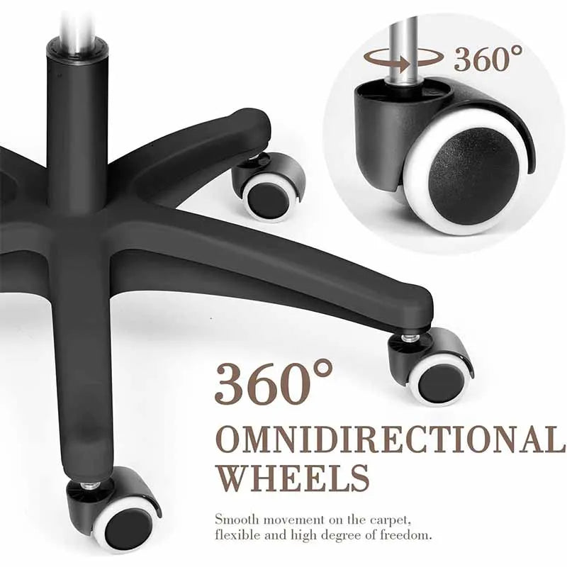 Yoobure Cute Office Chair, Black