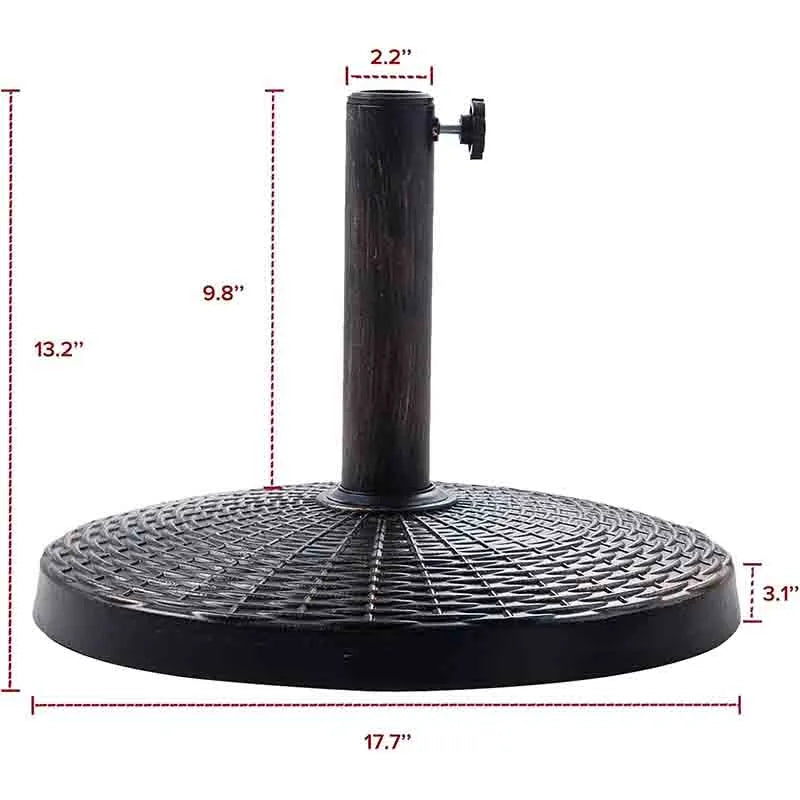 Yoobure Round Base Stand Weight for Patio Market Umbrella