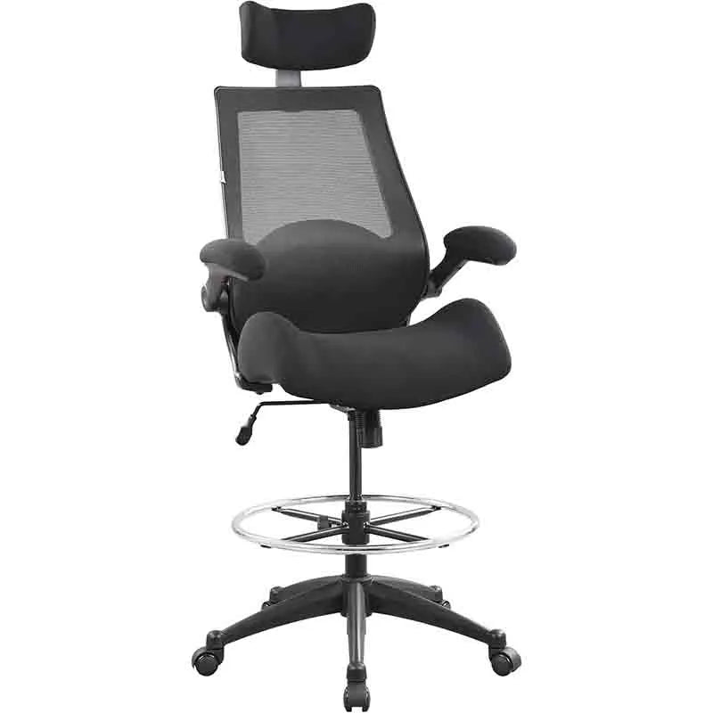 Drafting Chair With Headrest
