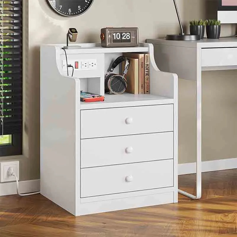 Yoobure Night Stand with Hutch