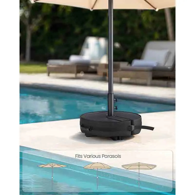 Yoobure Umbrella Base Round Patio Umbrella Stand Heavy-Duty
