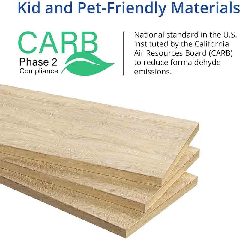 Yoobure 5 Tier Bookshelf Toddler Bookcase Storage Cabinet