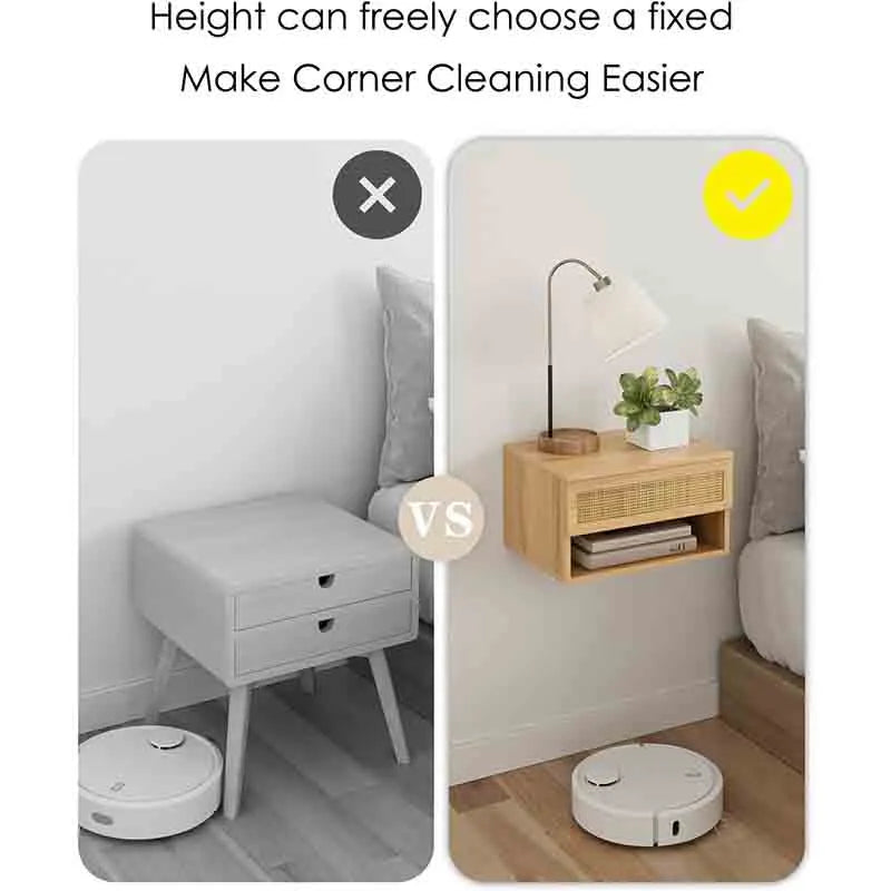 Yoobure Floating Nightstand Small Modern Nightstand