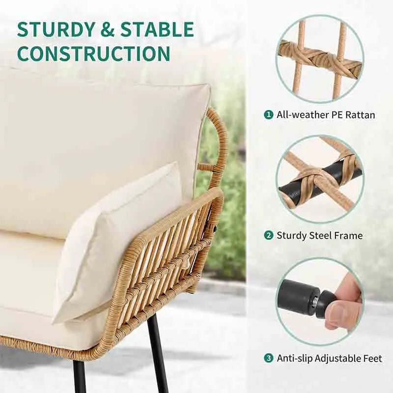 Yoobure Love Seat Patio Sofa