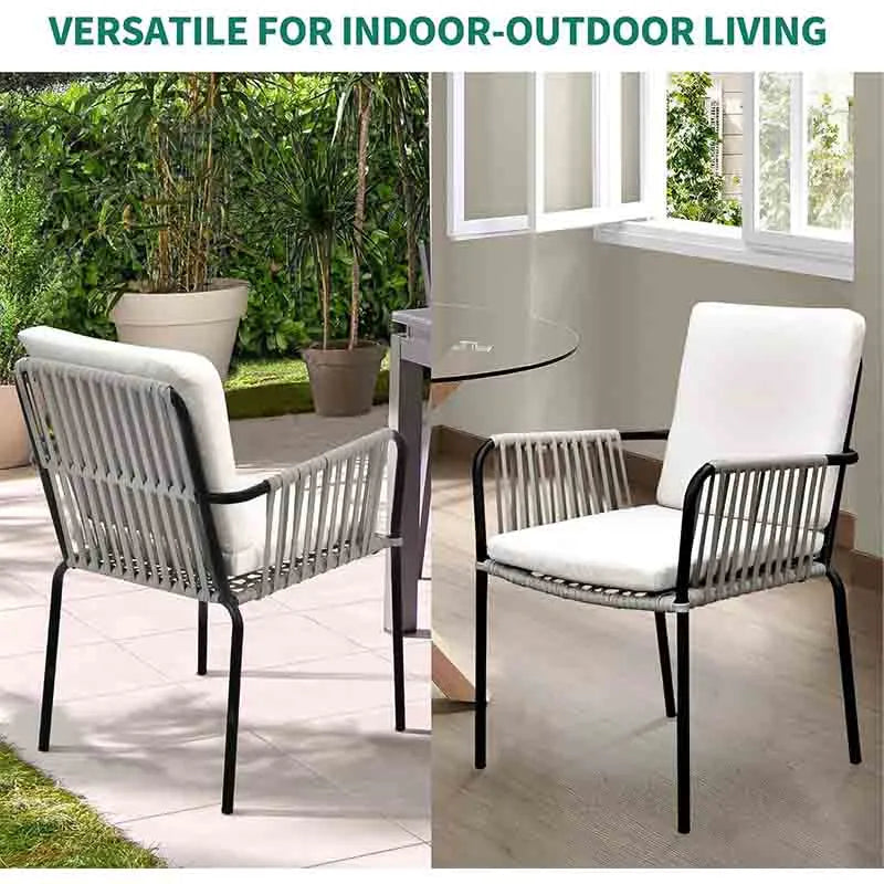 Yoobure Outdoor Dining Chair Set of 2