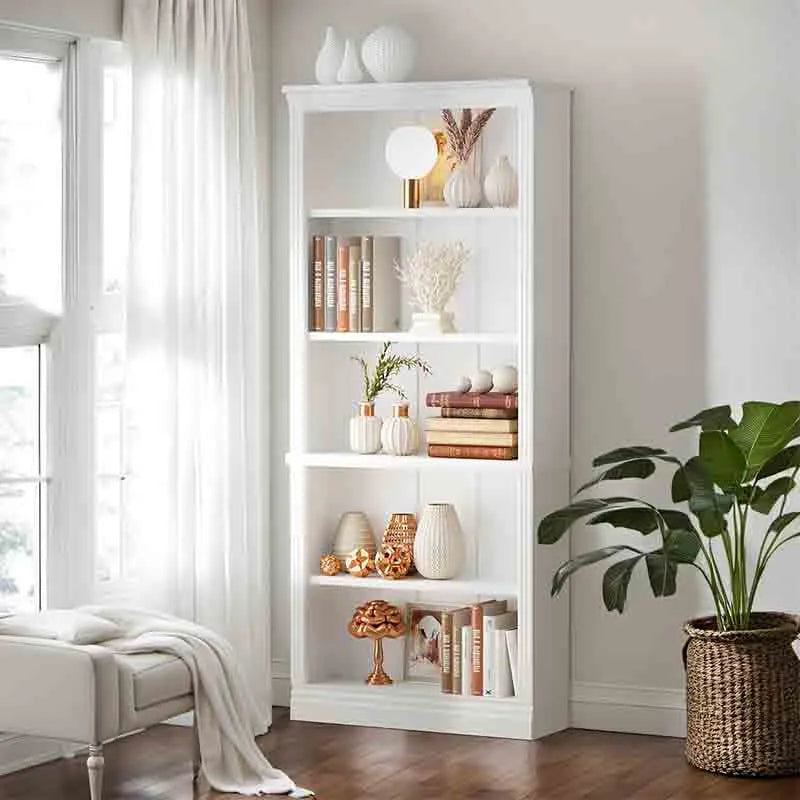 Yoobure 72" Wood Open Display Floor Bookshelf