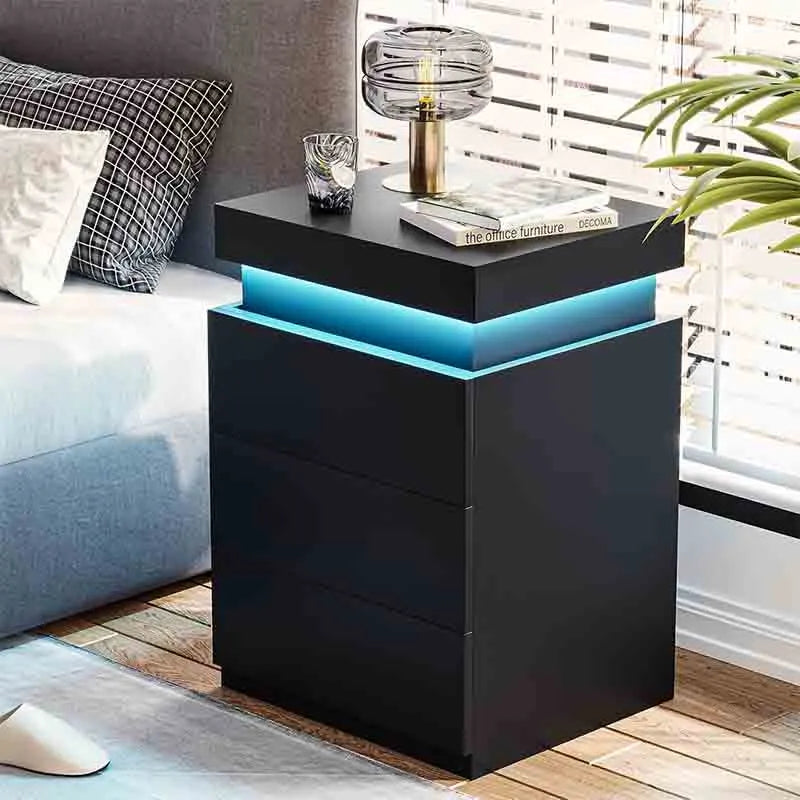 Yoobure Night Stand with Sliding Top