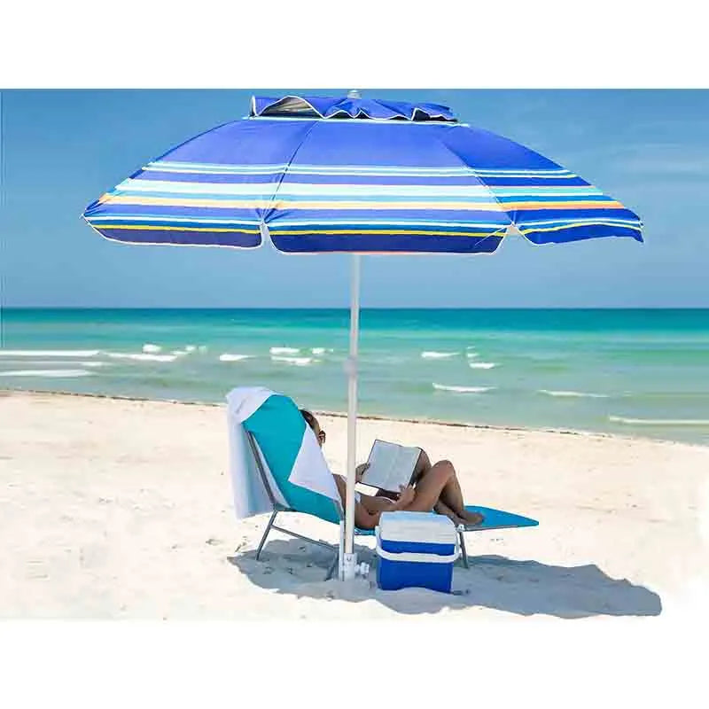 Yoobure Heavy Duty High Wind Beach Umbrella Parasols
