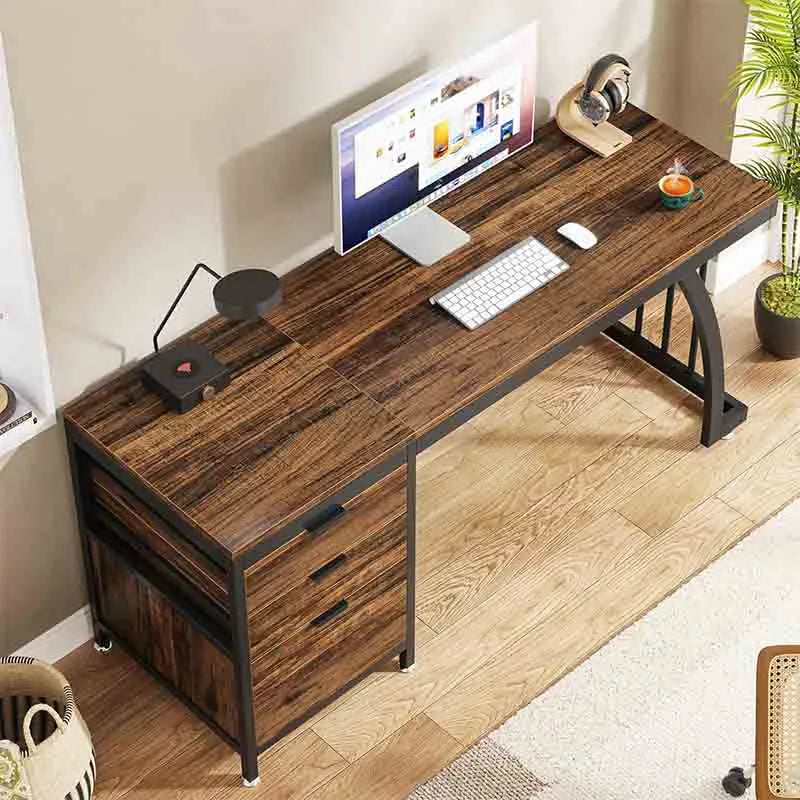Yoobure 59-Inch PC Desk with Reversible Drawers