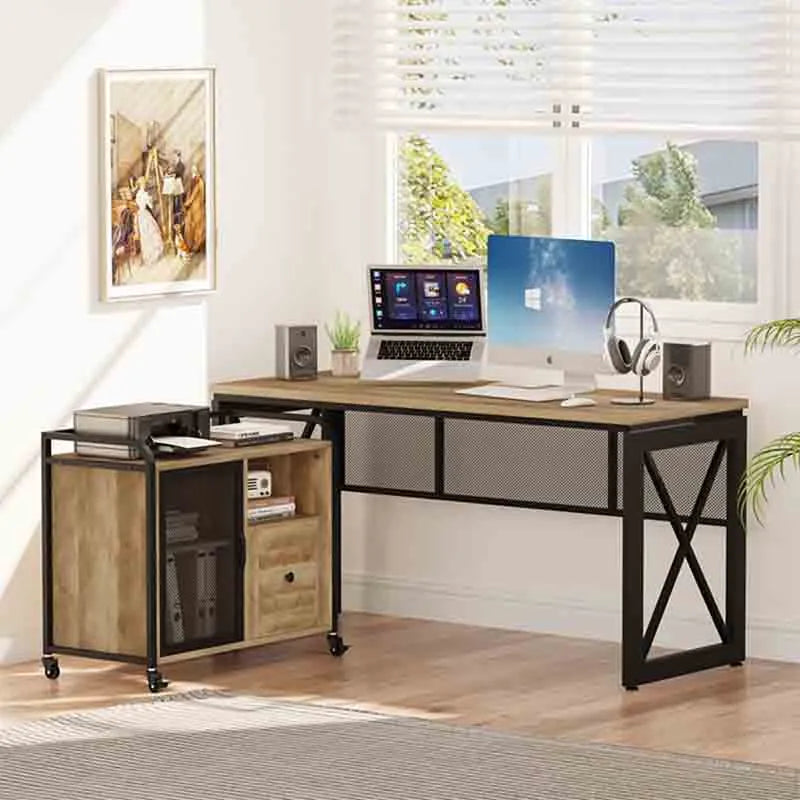 Yoobure Filing Cabinet for Home Office Lateral File Cabinet