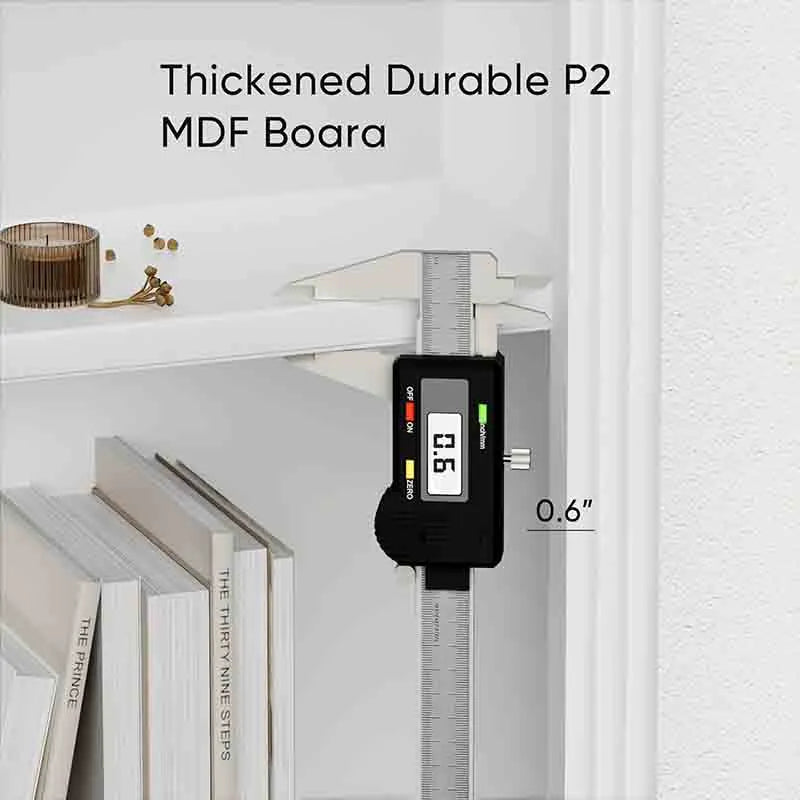 Yoobure 72" Wood Open Display Floor Bookshelf