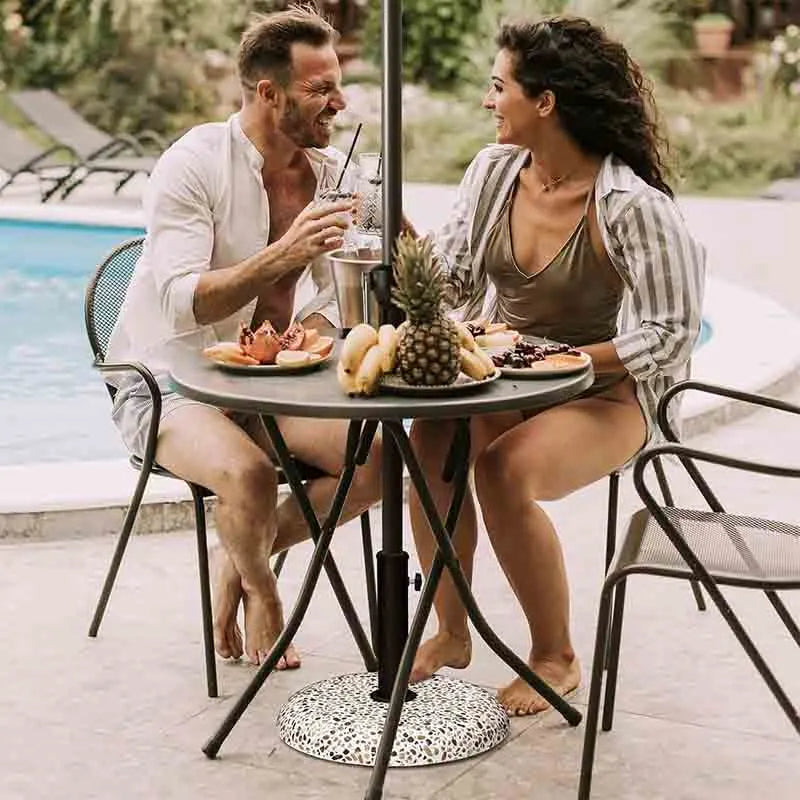 Yoobure Patio Umbrella Base Heavy Duty Table Umbrella Base