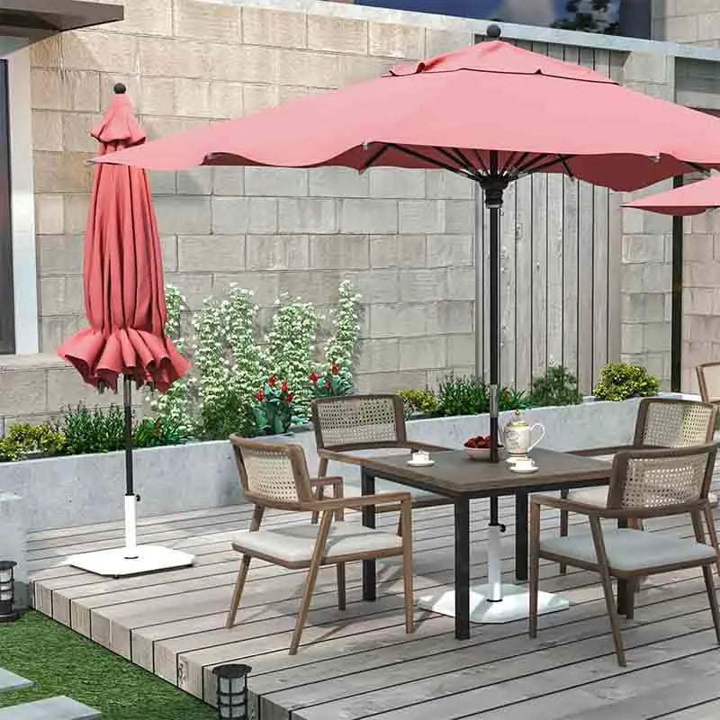 Yoobure Outdoor Umbrella Base 42 LBS Steel Umbrella Stand