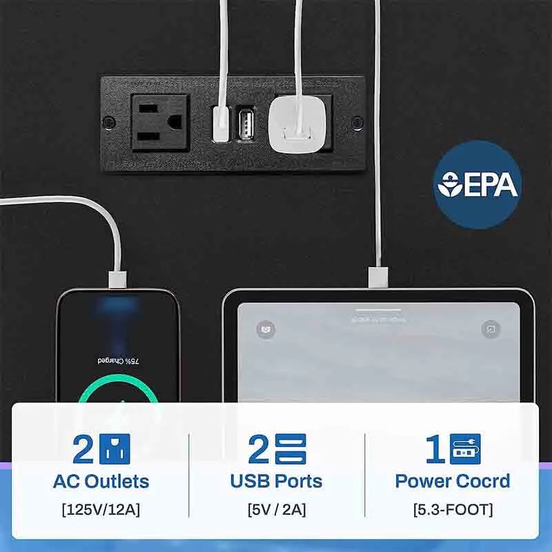 Yoobure 98" 2 Person Office Desk