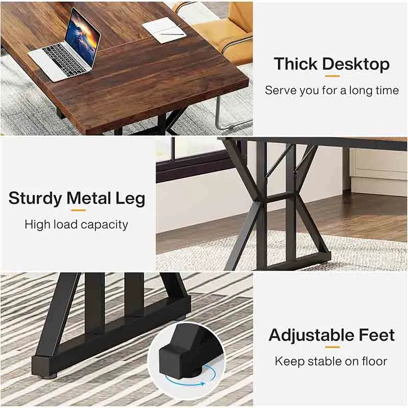 Yoobure 70.8-Inch Executive Desk