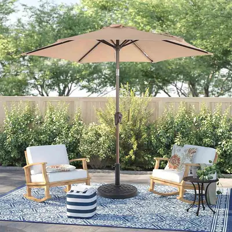 Yoobure 31lb Patio Umbrella Base Round Market Umbrella Stand