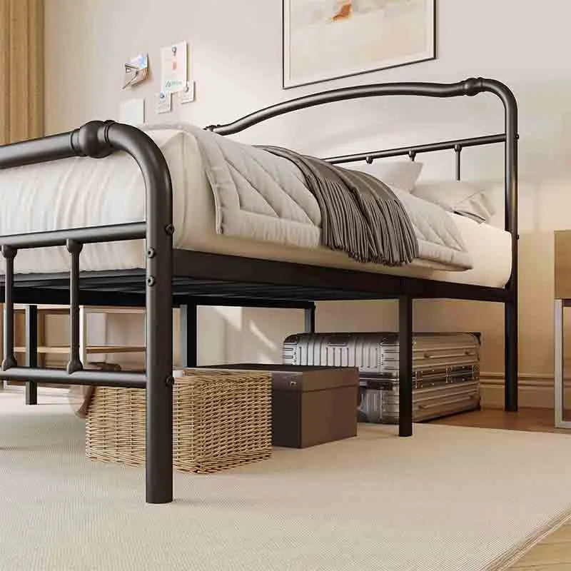 Yoobure Vintage-Inspired 18 Inch Metal Bed Frame