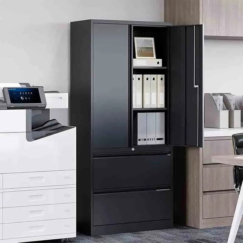 Yoobure 2 Drawer Lateral File Cabinet Metal Storage Cabinet