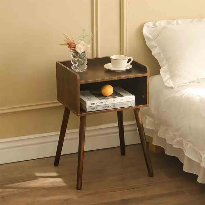 Yoobure Nightstand, Mid Century Modern Side Table